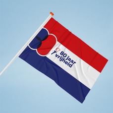 Red White Blue Freedom Flag 80 years