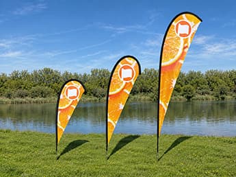Beach flags Drop