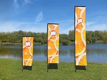 Beach flags Square