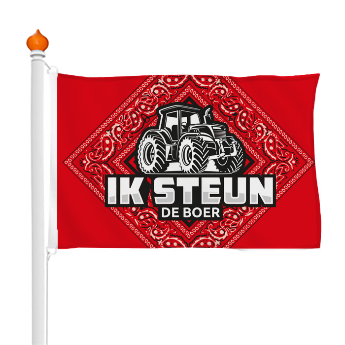Farmer's handkerchief flag