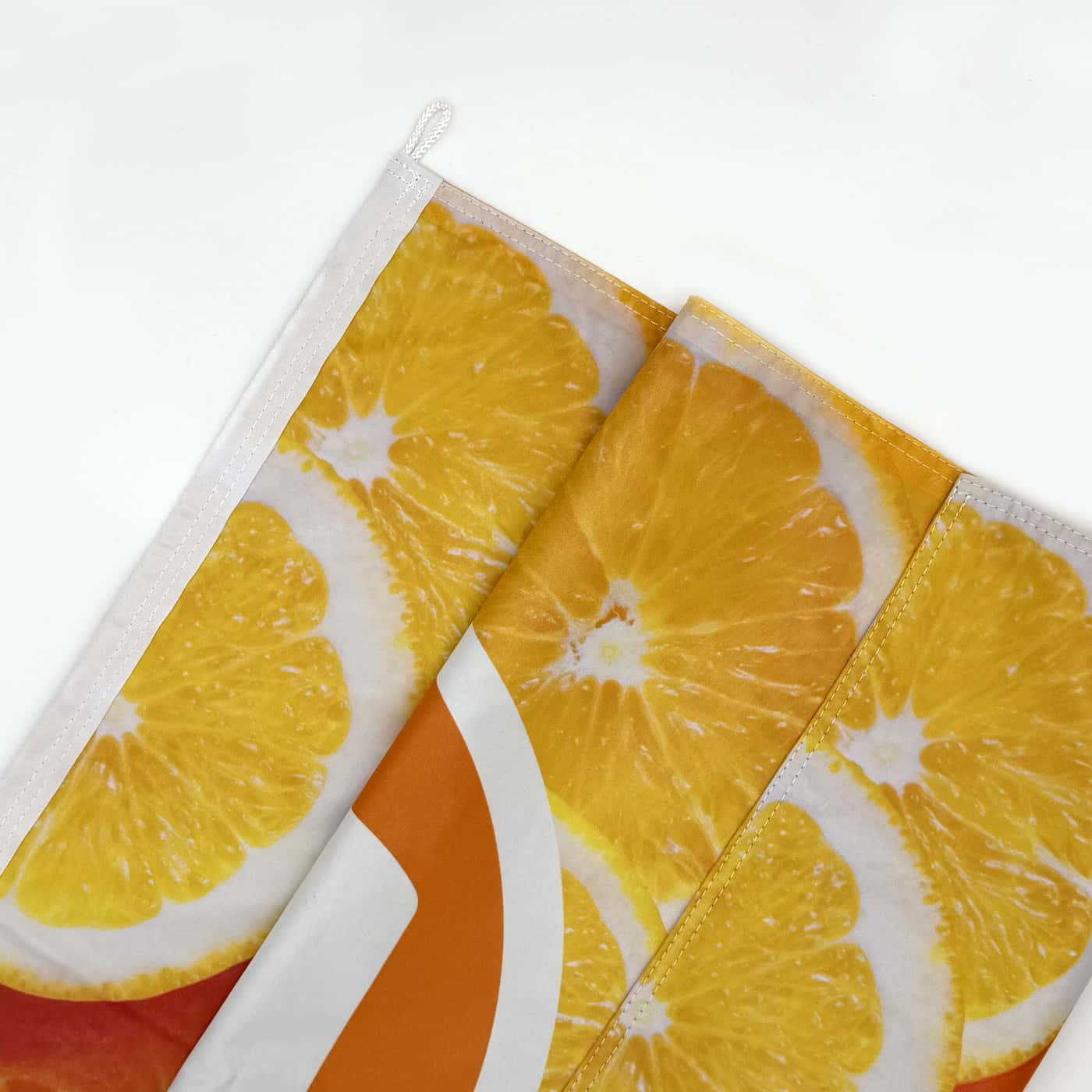 Flag own size double sided