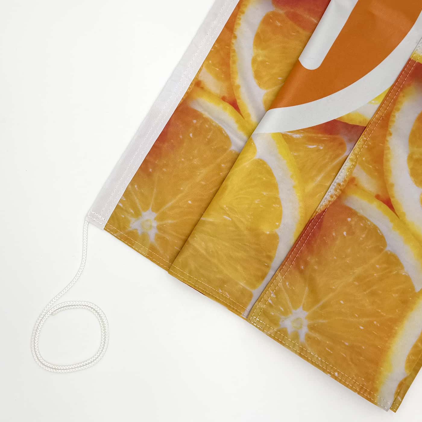 Flag own size double sided