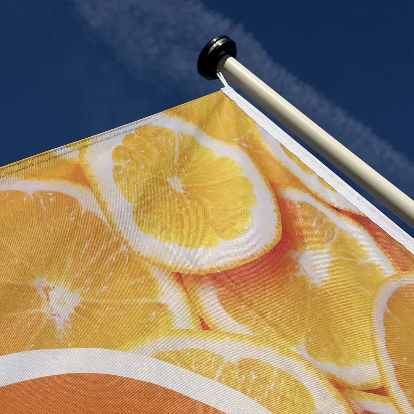 Flag own size double sided