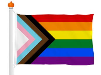 Progress pride flag