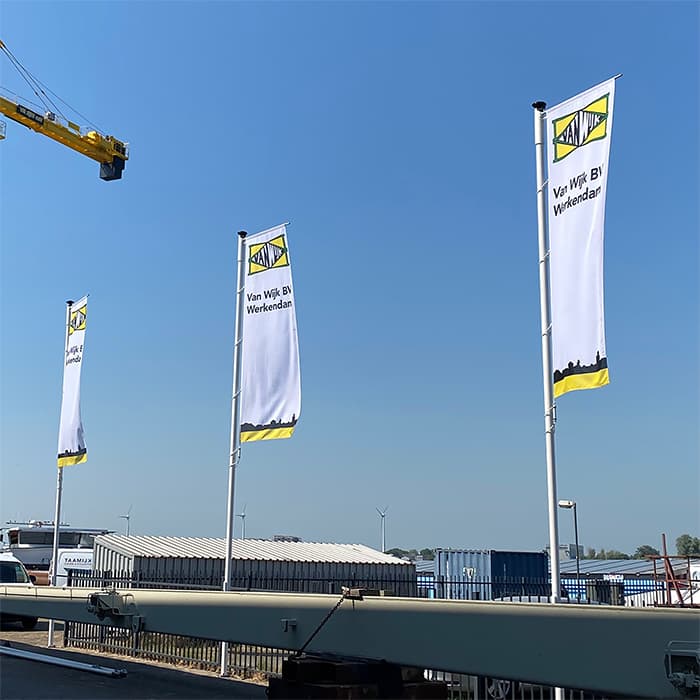 Banner mast EasyLift