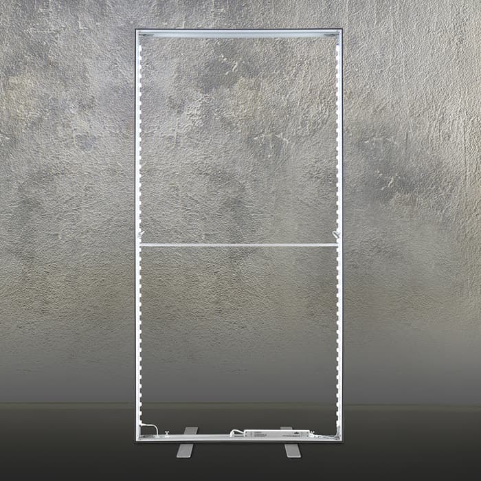 Freestanding LED Frame double-sided