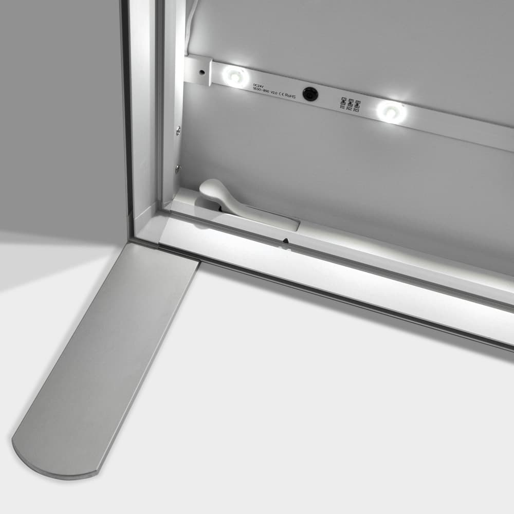 Freestanding LED Frame single sided