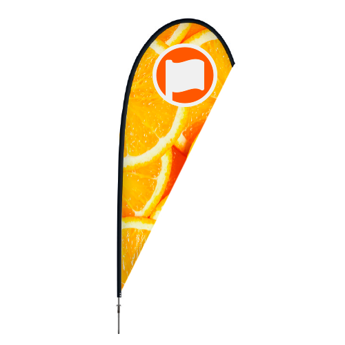 Beach flag Drop Medium